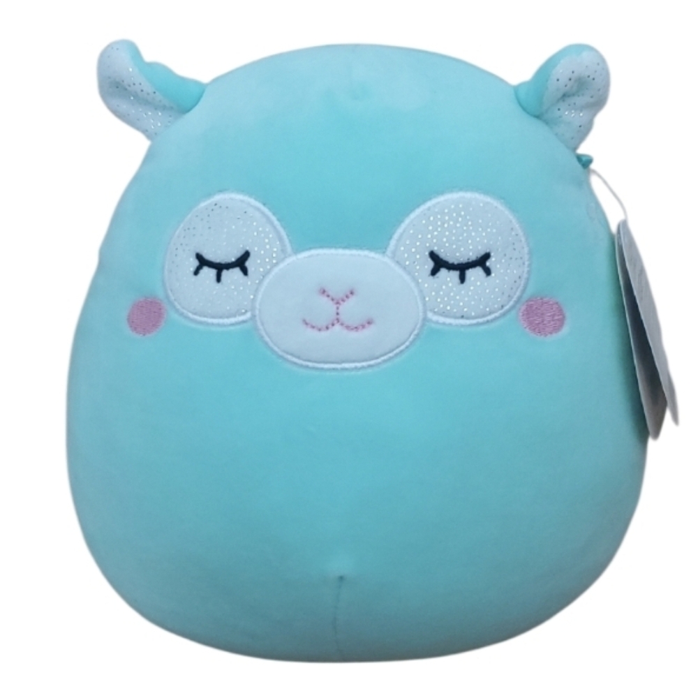 Squishmallows NWT Miley The Sleeping Llama In Teal‎ Size 8" Easter Collection